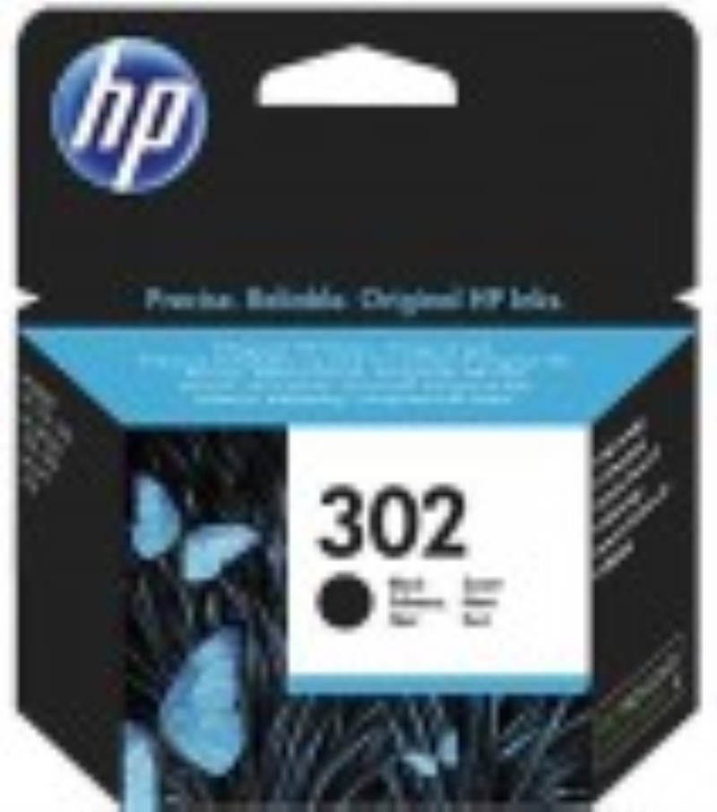 HEWLETT PACKARD Cartuccia originale HP InkJet 302 (F6U66AE) nero